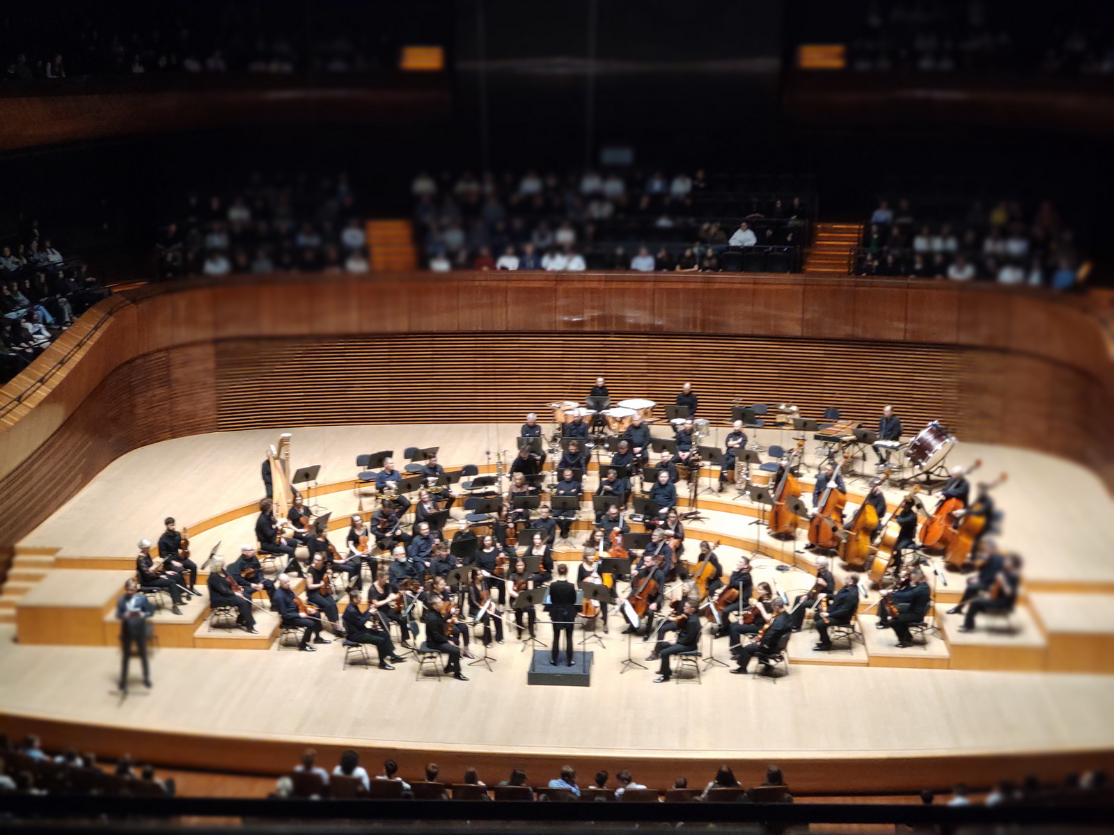 Sala koncertowa NOSPR - z koncertu 14 XI 2025