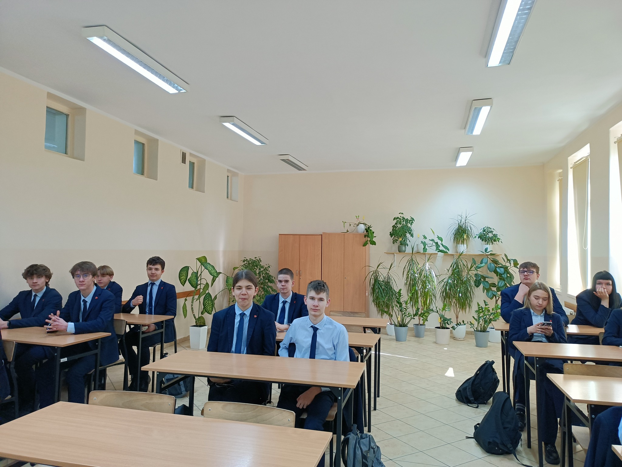 uczestnicy lekcji online 19 marca