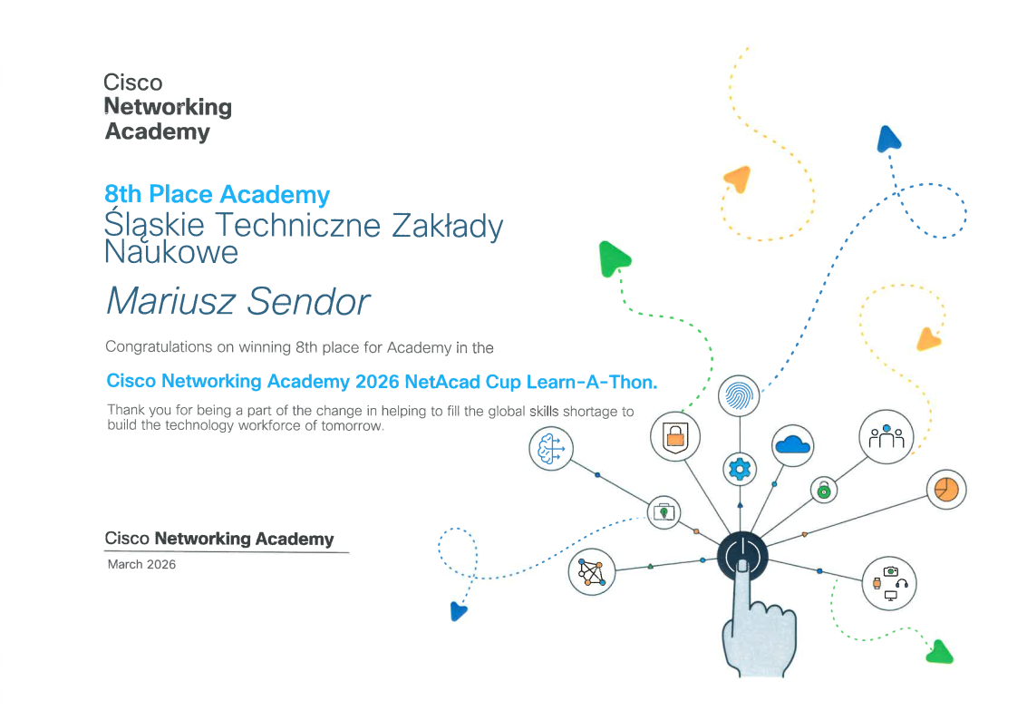 certyfikat CISCO