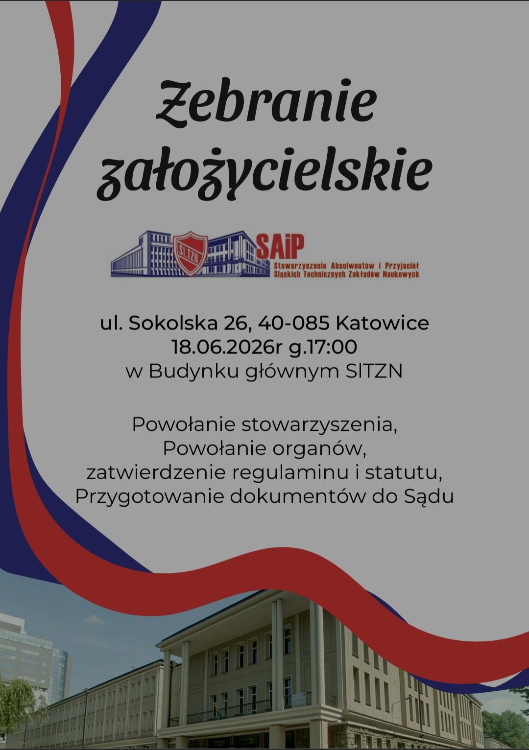 Zebranie - plakat