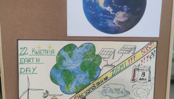 plakat informacyjny o Dniu Ziemi