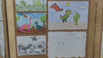 rysunki – część 2 (o dinozaurach)