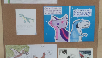 część 3 wystawy – o dinozaurach