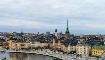 Panorama starego Sztokholmu