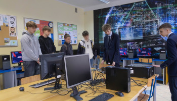 W pracowni informatyki