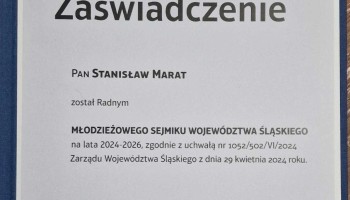 Tekst zaświadczenia