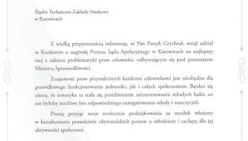 Podziękowania