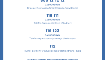 Telefony kontaktowe