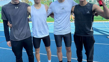 sztafeta chłopców (4 zawodników) – III miejsce 